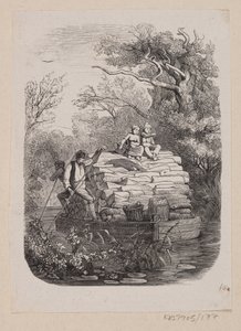 Illustrazione per "Ib e la piccola Christine" in H.C. Andersen, "Fiabe e Storie", Volume 2