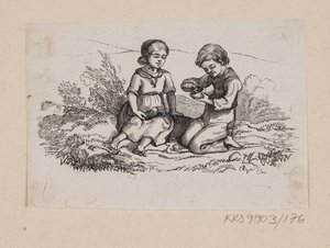 Illustrazione per "Ib e la Piccola Christine" in H.C. Andersen, "Fiabe e Storie", Volume 2