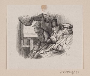 Illustrazione per "Gli stivali della fortuna" in H.C. Andersen, "Fiabe e storie", Volume 1 da H.P. Hansen