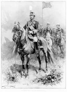 Sua Maestà Imperiale Mutsuhito, Imperatore del Giappone (1852-1912) da The Illustrated London News, 16 gennaio 1904 da H.W. Koekkoek