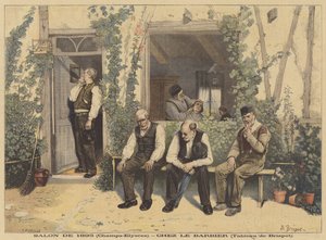 Dal barbiere da H. Brispot