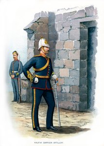 Artiglieria della Guarnigione di Halifax, c1890 da H. Bunnett