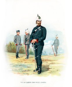Il 2° Fucilieri della Regina del Canada, c1890