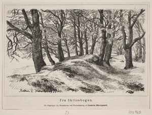 Dal parco dei cavalli a Fredriksborg da H. C. Henneberg