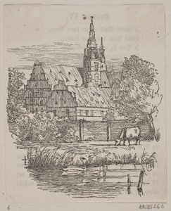 Castello di Frederiksborg da H. C. Henneberg