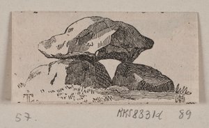 Illustrazione per "Steenmonumenter" da H. C. Henneberg