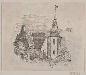 Castello di Jægerspris da H. C. Henneberg