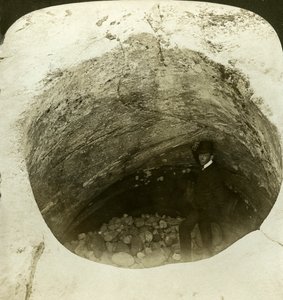 Un calderone gigante, buca glaciale, Norvegia