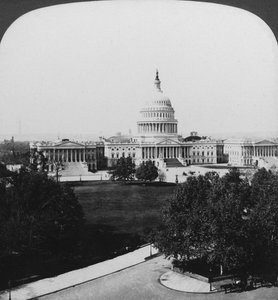 Il Campidoglio, Washington, DC, USA, 1901 da H. C. White