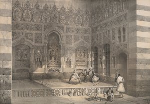 100. Un Iwân, a Damasco, 1843 da H. Clerget