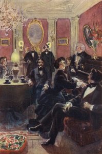 Si sedette al pianoforte e suonò le prime note di una polka da H. Delaspre