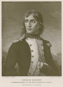 Tenente colonnello del primo battaglione di Corsica da H. E. Philippoteaux