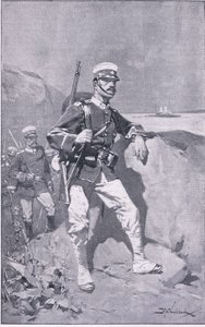 Un soldato giapponese da H. M. Koekkoch
