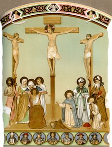 Cristo sulla croce da H Moulin