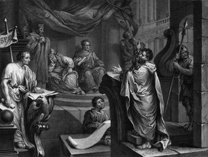 Non sono pazzo, nobilissimo Festo, XIX secolo da H. Robinson