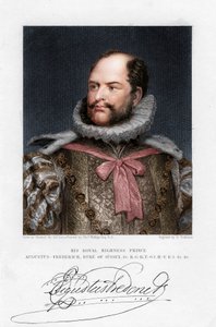 Principe Augusto Federico, Duca di Sussex, XIX secolo da H. Robinson