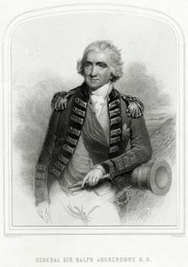 Ralph Abercromby 1734-1801, soldato scozzese da H. Robinson