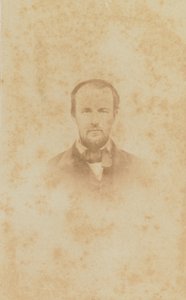 Ritratto carte-de-visite di Harold M. White