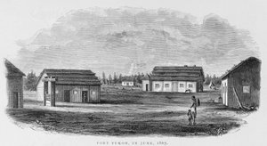 Fort Yukon, giugno 1867, da 