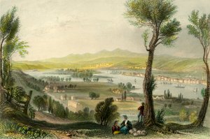 Vista dal Monte Ida vicino a Troia