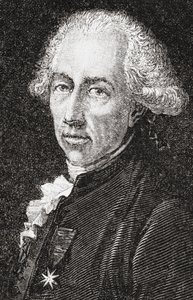 Francois Alexandre Frederic, Duca di La Rouchefoucauld-Liancourt, inciso da Pannemaker-Ligny, da 