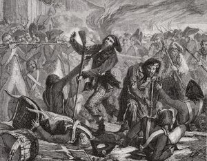 Il massacro della Guardia Svizzera, 10 agosto 1792 da H. de la Charlerie