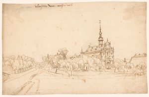 Il monastero Roosendael a Walem, tra gli alberi