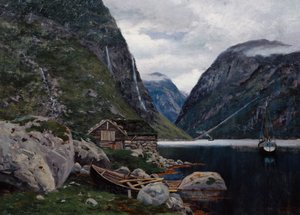 Paesaggio del fiordo da Haakon Kaulum