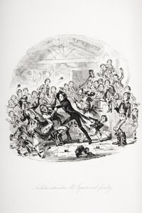 Illustrazione per Nicholas Nickleby di Charles Dickens da Hablot Knight (1815 92) Browne