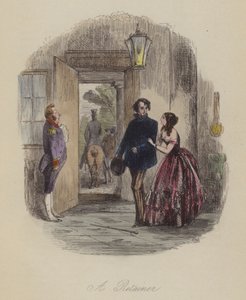 Illustrazione per Lewis Arundel o La Ferrovia della Vita di Frank E Smedley da after Hablot Knight Browne