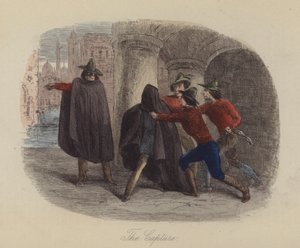 Illustrazione per Lewis Arundel o La Ferrovia della Vita di Frank E Smedley