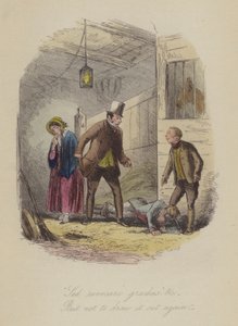 Illustrazione per Lewis Arundel o La Ferrovia della Vita di Frank E Smedley da after Hablot Knight Browne