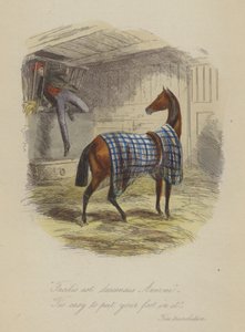 Illustrazione per Lewis Arundel o La Ferrovia della Vita di Frank E Smedley da after Hablot Knight Browne