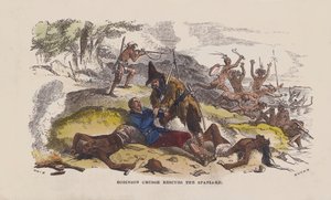 Robinson Crusoe salva lo spagnolo da after Hablot Knight Browne