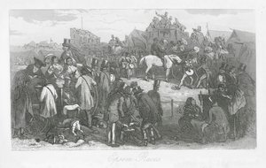 Strade di Londra: Corse di Epsom da Hablot Knight (1815 92) Browne