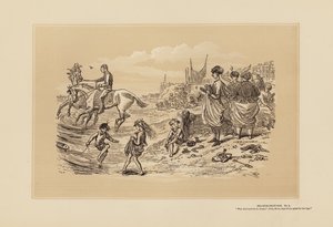 Schizzi al mare, n. 2, È così buono per le gambe da Hablot Knight (1815 92) Browne