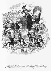 Il Circolo Pickwick da Hablot Knight Browne