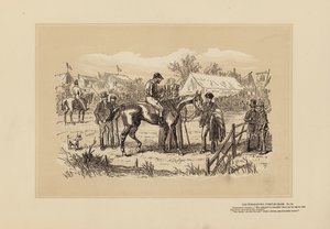 La corsa a ostacoli di Tumbletown, n. 12, dopo la corsa (incisione) da Hablot Knight (1815 92) Browne