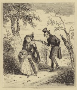 Bartlett spara a Mrs Lewis da Hablot Knight Browne