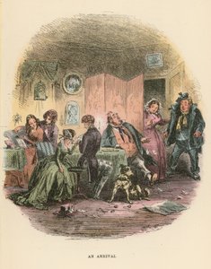 Illustrazione per Dombey e Figlio da Hablot Knight Browne