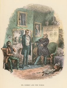 Illustrazione per Dombey e Figlio da Hablot Knight Browne