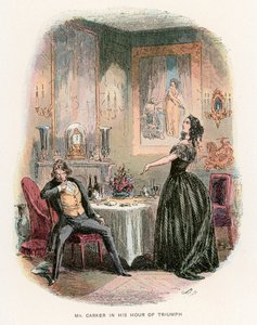 Illustrazione per Dombey e Figlio da Hablot Knight Browne