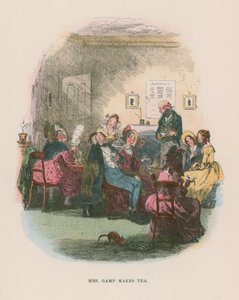 Illustrazione per Martin Chuzzlewit da Hablot Knight Browne