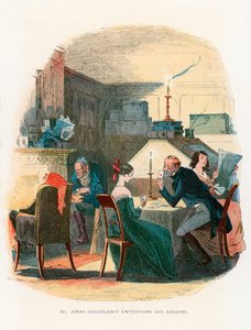 Illustrazione per Martin Chuzzlewit da Hablot Knight Browne