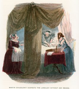 Illustrazione per Martin Chuzzlewit da Hablot Knight Browne