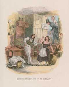 Illustrazione per Nicholas Nickleby da Hablot Knight Browne