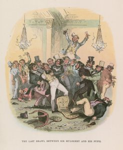 Illustrazione per Nicholas Nickleby da Hablot Knight Browne