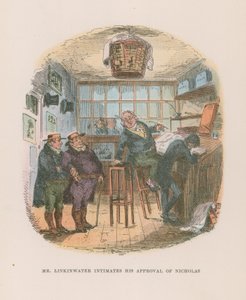 Illustrazione per Nicholas Nickleby da Hablot Knight Browne
