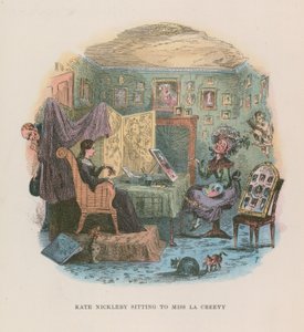 Illustrazione per Nicholas Nickleby da Hablot Knight Browne
