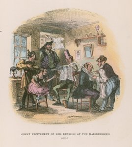Illustrazione per Nicholas Nickleby da Hablot Knight Browne